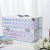 Double Open Aluminum Alloy Makeup Box Makeup Fashion Embroidery Pattern Portable Jewelry Box Makeup Manicure Toolbox