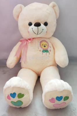 Cuddly cuddly bear stuffed toy ribbon bear doll doll valentine's day birthday gift female