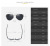 201918 Ready to Ship Custom Logo Branded Polarized Sunglasses Metal Frame Glasses Cat 3 UV400