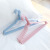 Clothes Hanger Powder Dipping Plastic Adult Clothes Hanger Thickened Non-Slip Hang Drying Household Non-Marking Clothes Hanging
