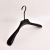 High-End Custom Clothing Store Boutique Men's Plastic Hanger Matte Black Plastic Wide Shoulder Non-Slip Solid Hanger