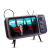 Retro Old TV TV Mobile Phone Bracket Mini Card Bluetooth Speaker Multi-Function Wireless Mini-Speaker Upgraded Version