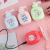 2020 Korean Style TikTok Popular Words Mini Little Fan Cute Cartoon Small Handheld Stereo USB Rechargeable Fan