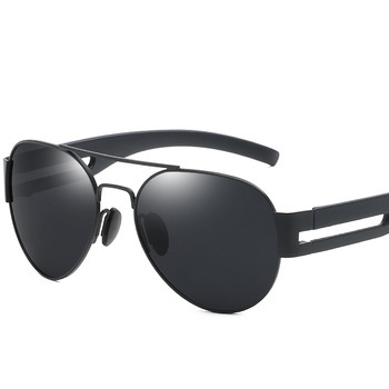 201918 Ready to Ship Custom Logo Branded Polarized Sunglasses Metal Frame Glasses Cat 3 UV400