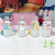 Douyin web celebrity floating milk mouse children cute liquid pendant key quicksand drift bottle into the oil bag hanging