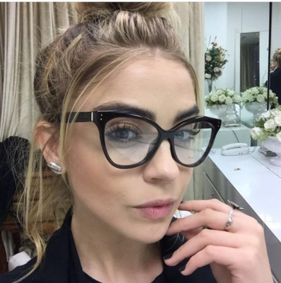 92113 High Quality polycarbonate Optical Glasses Europe style women Spectacles Glasses no minimum