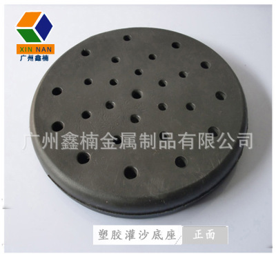 Spot Batch Supply Standee Display Rack Fence Plastic Sand Filling Cement round Base Counterweight Bearing Block 34cm