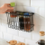 Kitchen Iron Storage Basket Simple Shelf Seasoning Rack Bathroom Storage Basket Desktop Storage