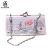 PU leather Digital Printed Wallet Ladies carry headphone cord to Collect Small Wallet leather Goods