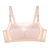 Women's underwire bra a thin lace brassiere with a wavy edge and a slim, adjustable bra