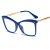 93329 New Glasses Frames For Women Eyeglasses Tr90 Optical Frames Yiwu Factory Wholesale