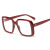 95195  Italy Designer Custom High Quality Polycarbonate Glasses Optical Eyeglasses Clear Lens Frame Wholesale