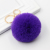 KOOROL fur ball key ring creative car hanging decoration fur bag hanging decoration 8CM imitation rex rabbit hanging decoration