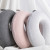 Factory Direct Sales Knitted Pinstripe Pillow Traveling Pillow Slow Rebound Memory Foam U-Shaped Pillow Nap Pillow Cushion
