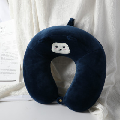 Factory Direct Sales Cartoon Neck Pillow Monkey Memory Cotton Pillow U-Shape Pillow Traveling Pillow Neck Pillow