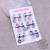 Stainless Steel Earrings for Women Elegant Circle Ear Clip Short Colorful Ear Ring Small and Exquisite Earrings Korean New Earrings