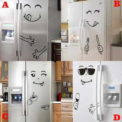 Carved Refrigerator becomes foreign trade hot style PVC waterproof wall becomes can be removed waterproof Refrigerator becomes