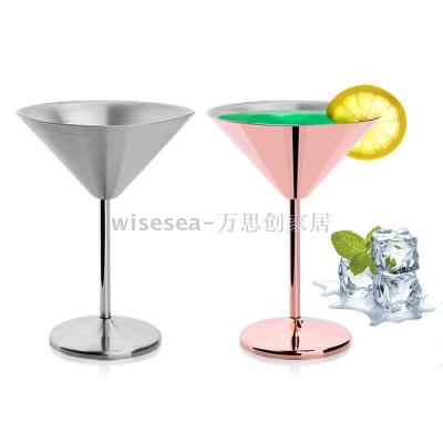 200ML Stainless steel Martini Cocktail cup Bar