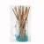 New cane paddle straw material straw drink catering paper straw straw wholesale