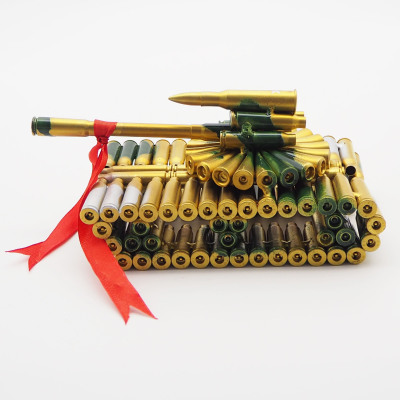 Camouflage Shell Case Tank Bullet Shell Shell Case Model Decoration Camouflage 58 Turntable Tank Shell Case Crafts Decoration Wholesale