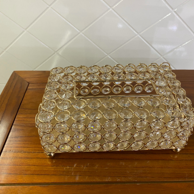 The Household hotel crystal tissue box for daily necessities & articles crafts 1
