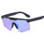 95216 New Design Factory Sunglasses Colorful Frame One Piece Lens  PC Frame UV400 Sun Shade