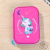 Primary school pencil box children 's pencil box large capacity multi - functional male and female waterproof the 3 d unicorn pen bag