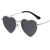 93325  Fashion Trendy Sunglasses Heart Shape Glasses For Women Colorful Glasses Brand Custom Logo
