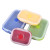 Travel Silicone Lunch Box Microwave Lunch Box Refrigerator Storage Box Sealed Retractable Crisper Silicone Folding Lunch Box