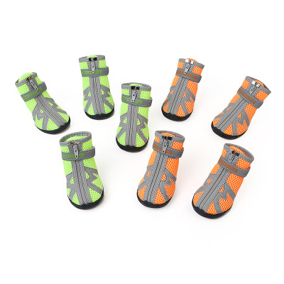 Cross-border manufacturers direct sale of pet shoes dog shoes small dog shoes not easy to fall off four seasons outdoor hiking shoes