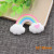 Soft pottery rainbow rainbow micro landscape rainbow diy cream glue mobile phone shell accessories diy slime materials