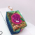 Glitter Seven color patch Lovely Zero Wallet mini Satchel Key Chain Glitter Square Bag