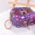 Surprise doll Printed Laser bag Mini Zero Wallet Lovely Earphone Storage data Cable Pendant key chain