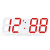 3D digital clock alarm clock LED large screen display creative wall clock desk clock electronic temperature cross-border