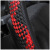Large Truck Truck Bus Engineering Car Handle Set Color Woven Ice Silk Steering Wheel Cover