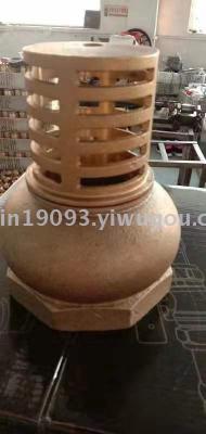 copper foot valve