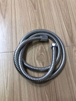 Shower Tube Double Buckle Stainless Steel Head 1.5 M