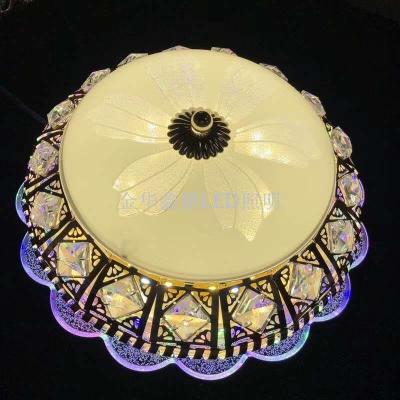 Crystal Ceiling Lamp, Ceiling Lamp, Luxury Crystal Lamp, Two-Color Crystal Lamp