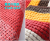 STAR MAT color chenille door mat bathroom water absorption non-slip carpet stripe gradient non-slip mat door mat
