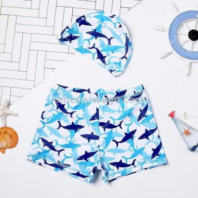 Children's swimming trunks boys fashion cartoon cute cuhk boy swimming trunks