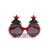 Christmas tree shape holiday PARTY masquerade ball PARTY creative decorative glasses