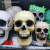 Spot in the skull and crossbones in one shape large ghost head plastic material simulation skull