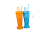 PE211 plastic around the wall straw cup chuanyi cute straw cup drink straw cup