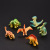 Manufacturer direct sales simulation dinosaur model toy plastic 1 inch 2 inch 3 inch small dinosaur toy puzzle toy model