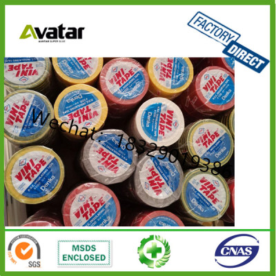 vinyl DENKA pvc electrical insulation tape heat resistant and fire resist insulating tape 