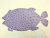 Floor mat transparent fish-shaped bathroom mat hotel non-slip mat