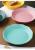 Ceramic dish firing glaze baking dish handle pan fruit dish heart pan baking dish gift plate salad plate