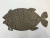 Floor mat transparent fish-shaped bathroom mat hotel non-slip mat