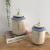 Manufacturer sells 2-piece ceramic vases set pieces home decoration candy jar storage jar chocolate jar