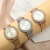 Wife's Gift Women's Quartz Watch Sets Fashion Creative Crystal Design Bracelet Necklace Female Jewelry Set